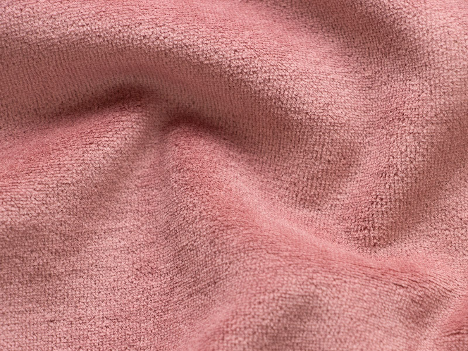 Nicki velours Stoff uni/melange