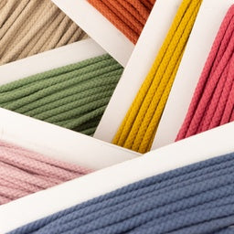 Runde Baumwoll Kordel / Band Hoodie / Kapuze ca. 5 mm breit - uni