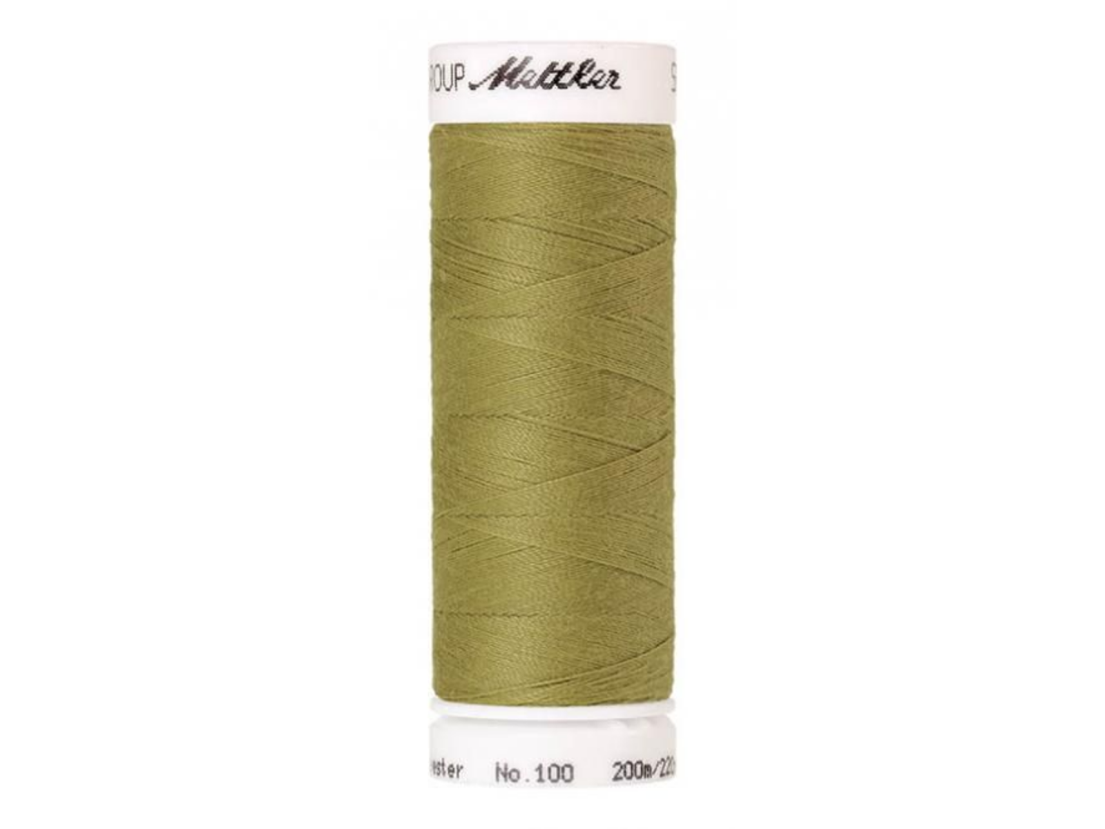 🧵  SERALON® - Allesnähergarn - 200 m • Oliv – Grün – Dunkelgrün - Nähgarn