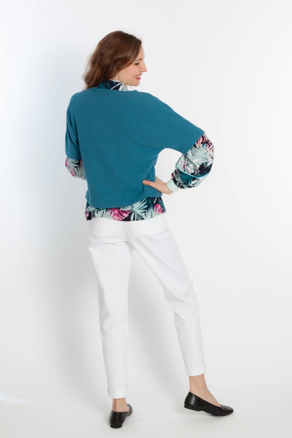 Papierschnittmuster Strickjacke/Pullunder Uli