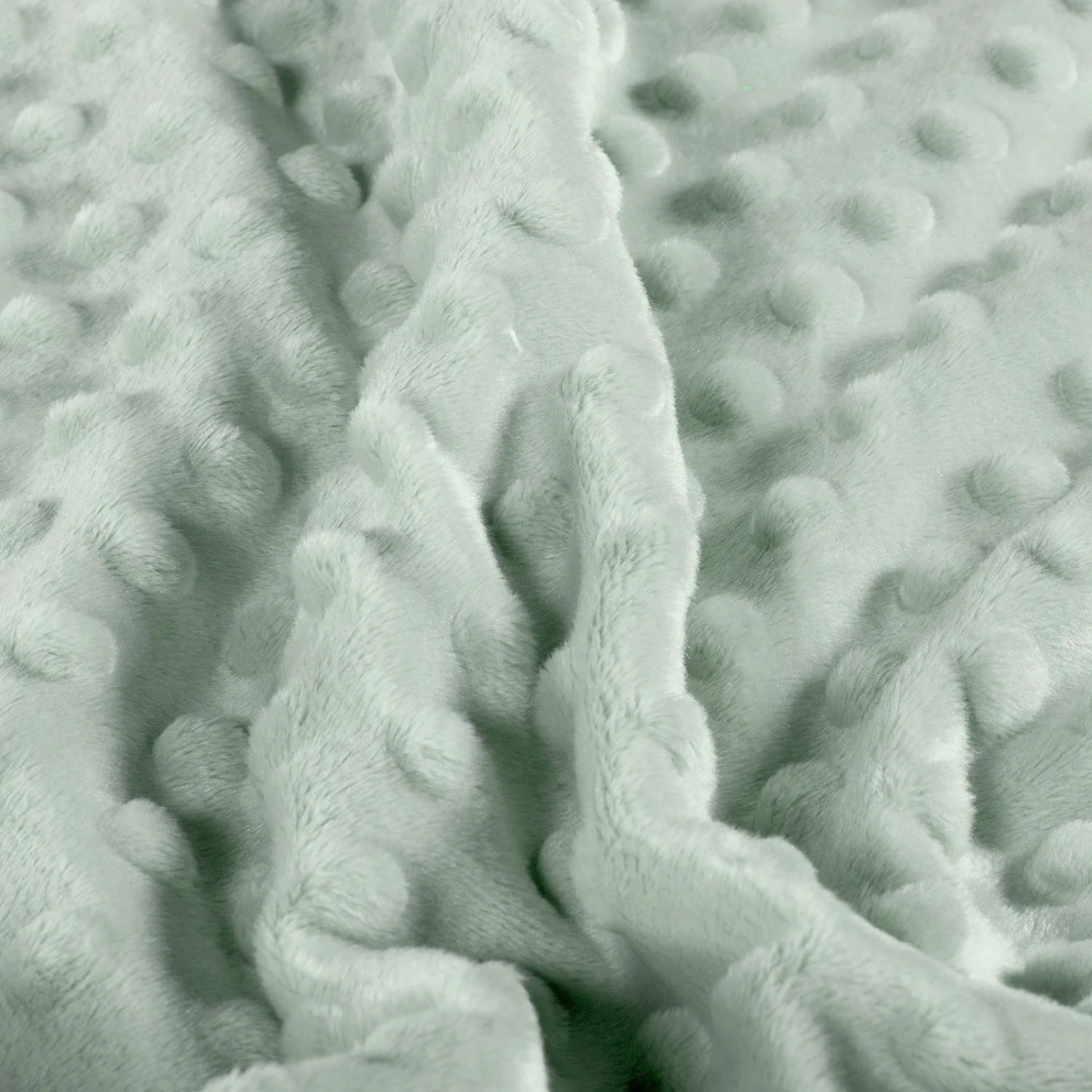 Minky-Stoff mit Noppenprägung