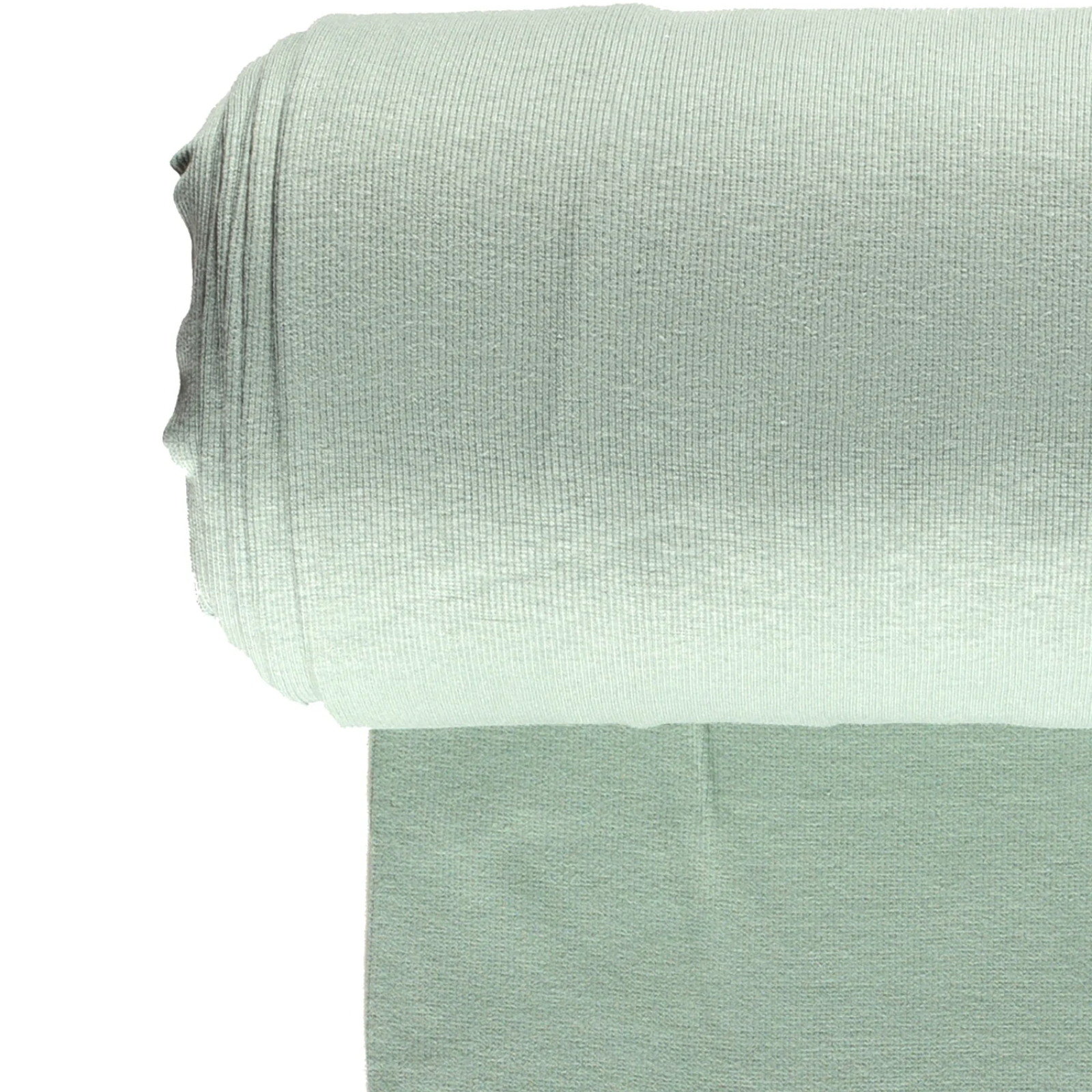 Ribbündchen Stoff im Schlauch