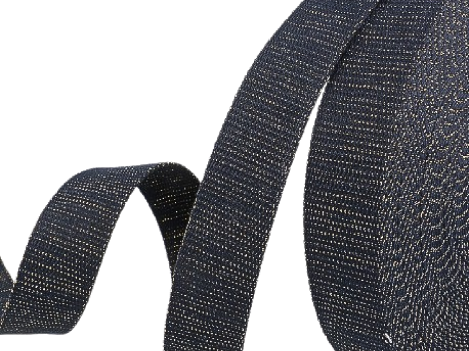 Gurtband mit Glitzerfäden 30 mm