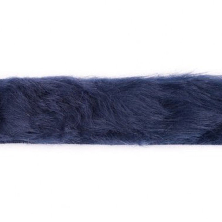 Pelzimitatband/Borte ca. 4 cm breit - uni