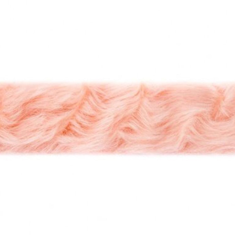 Pelzimitatband/Borte ca. 4 cm breit - uni