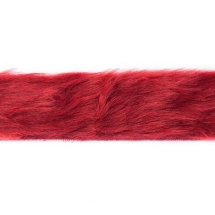 Pelzimitatband/Borte ca. 4 cm breit - uni
