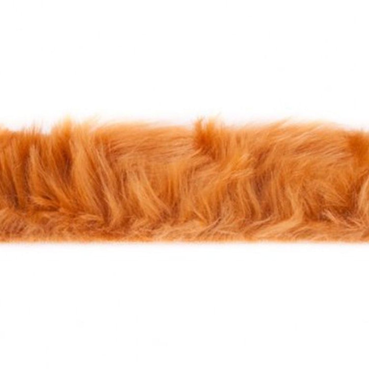 Pelzimitatband/Borte ca. 4 cm breit - uni
