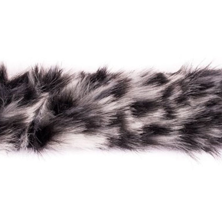 Pelzimitatband/Borte ca. 4 cm breit - Animalprint