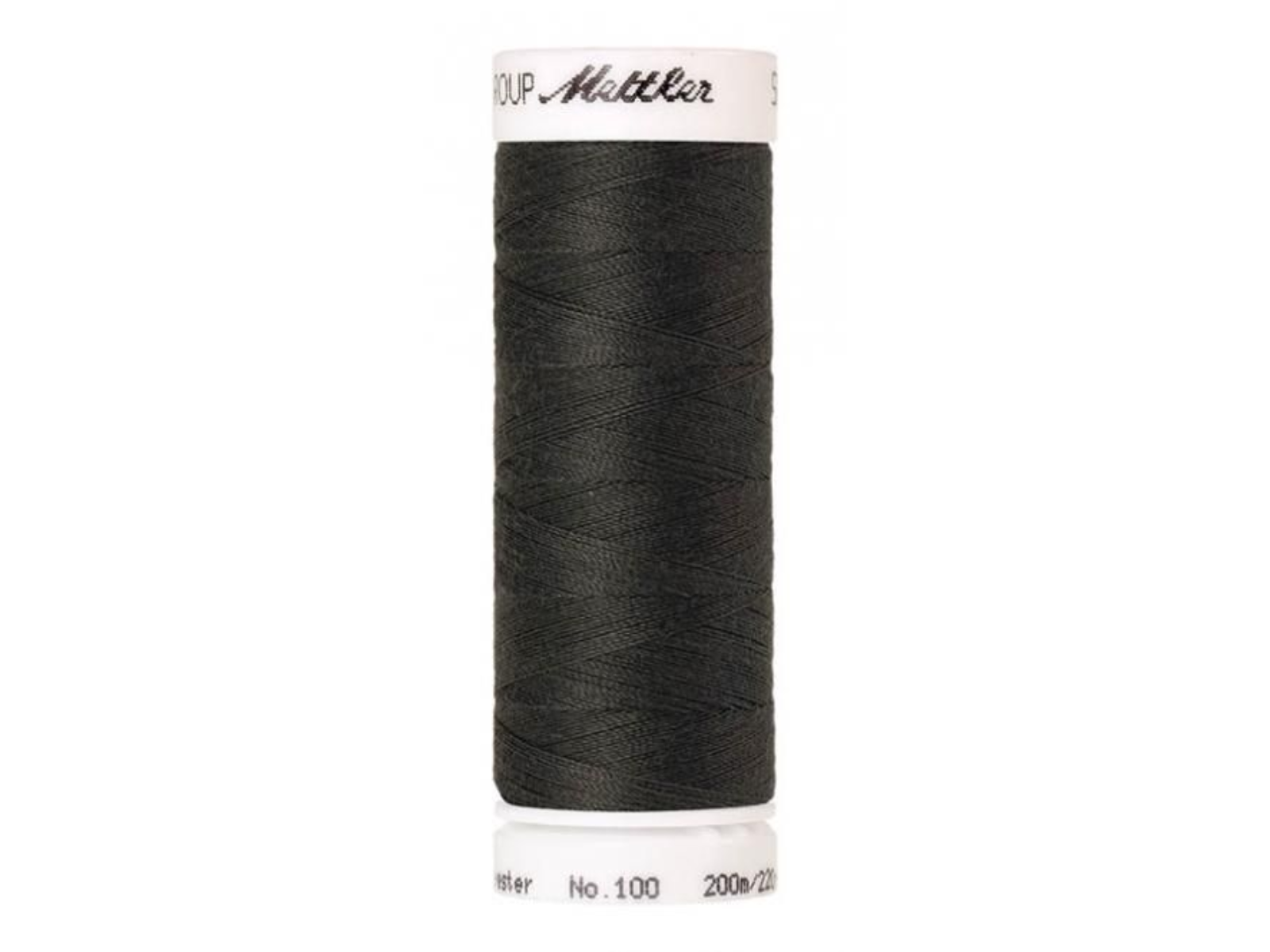 🧵  SERALON® - Allesnähergarn - 200 m • Grau – Anthrazit – Schwarz - Nähgarn