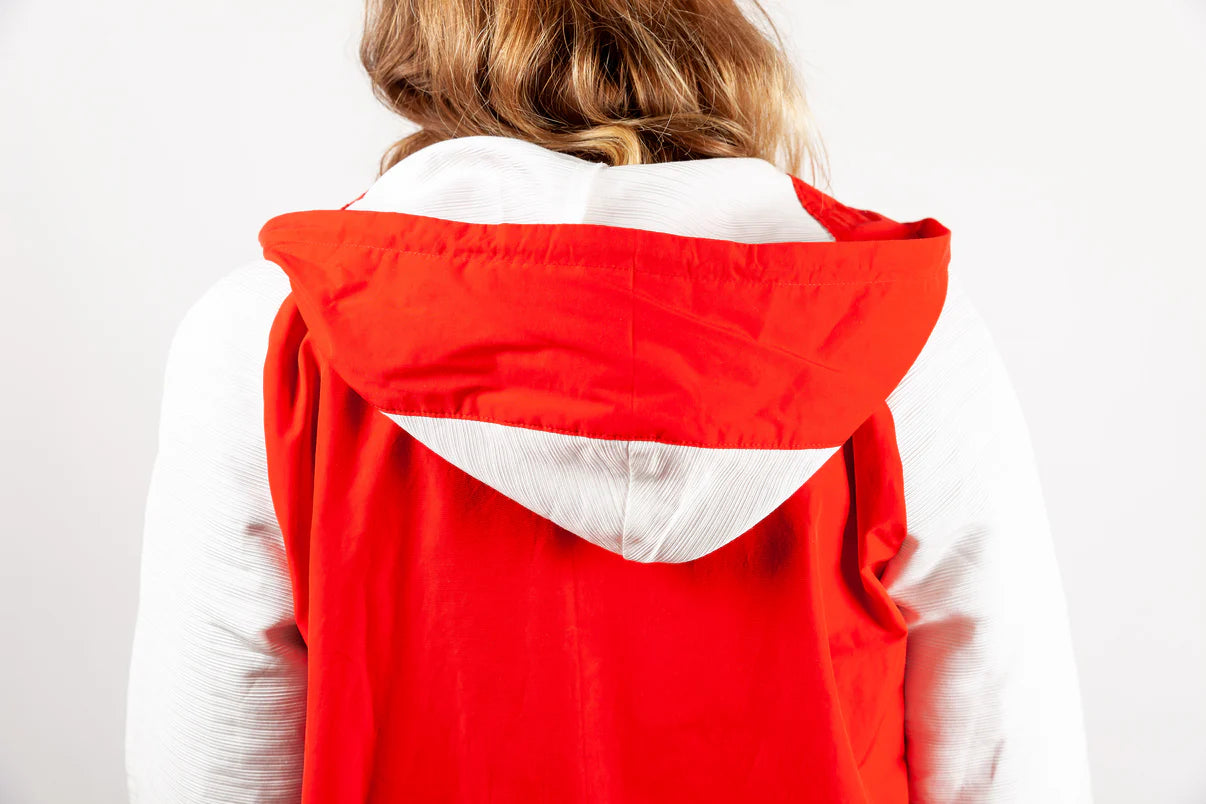 Papierschnittmuster Regenmantel Sabete