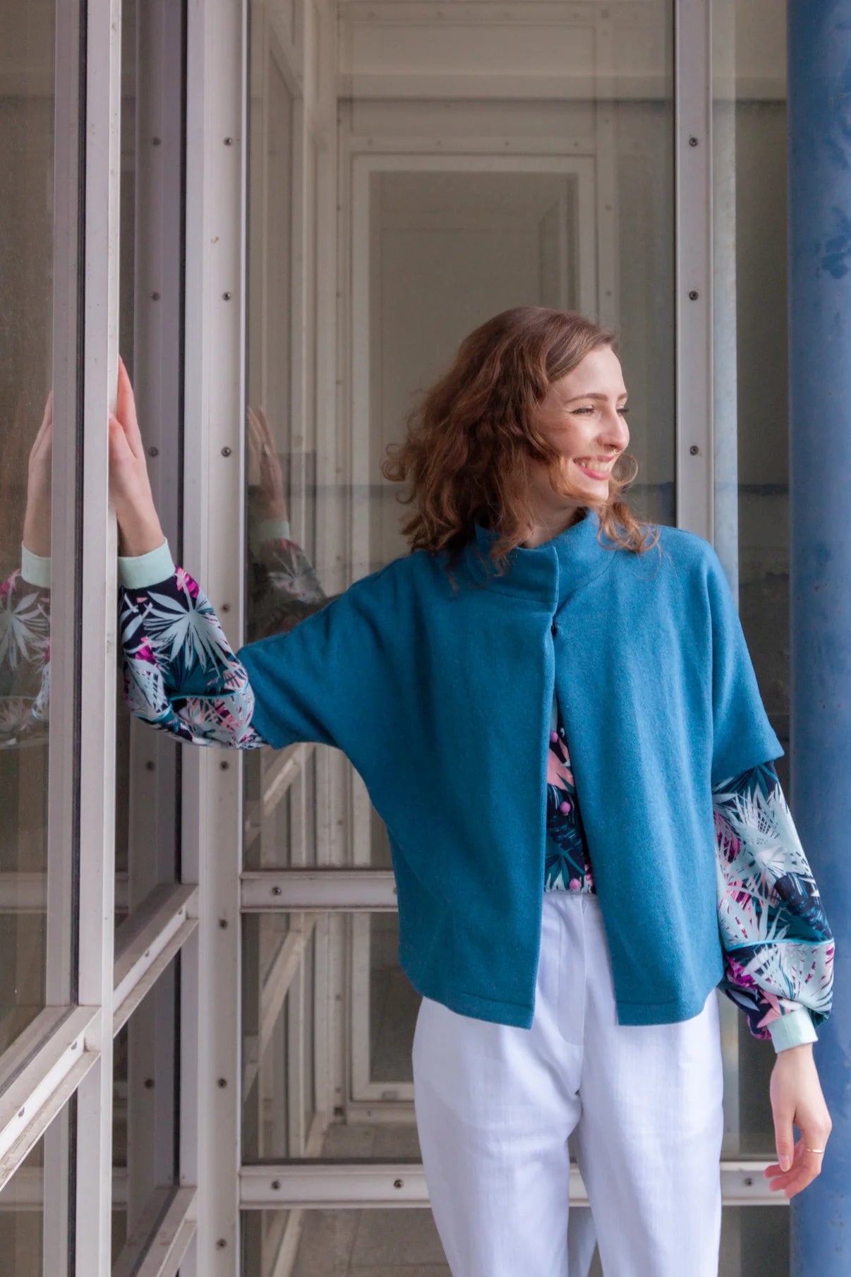 Papierschnittmuster Strickjacke/Pullunder Uli