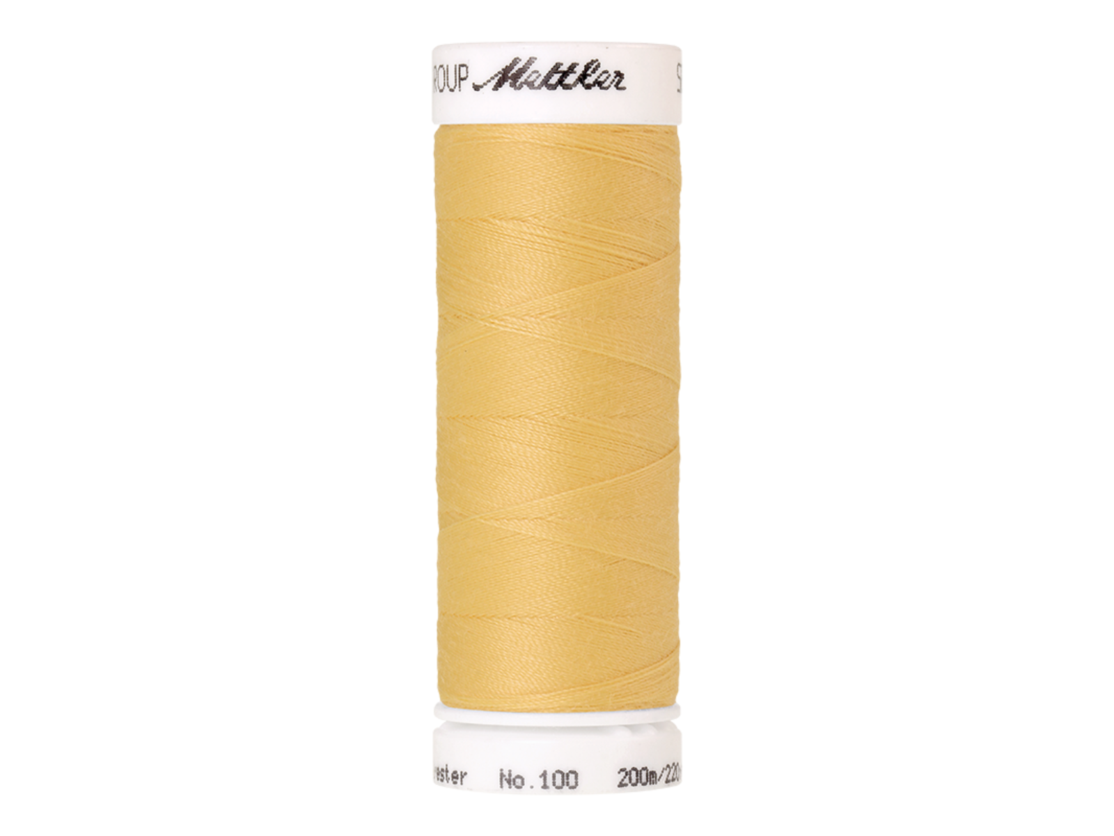 🧵  SERALON® - Allesnähergarn - 200 m • Weiß – Gelb – Orange - Nähgarn