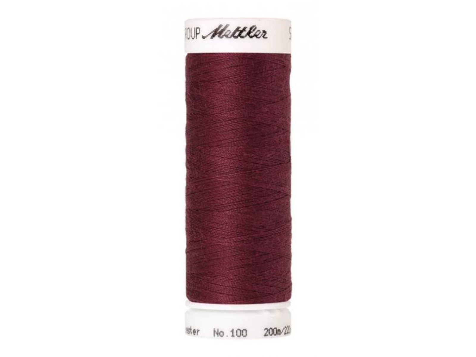 🧵  SERALON® - Allesnähergarn - 200 m • Beige – Rot – Bordeaux - Nähgarn