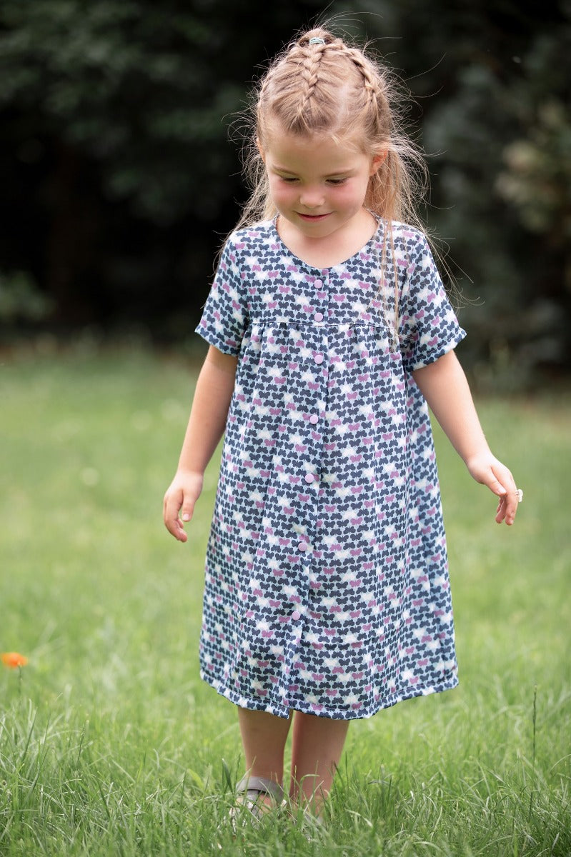 Webware Viskose Butterflies by lycklig design - Schmetterlinge