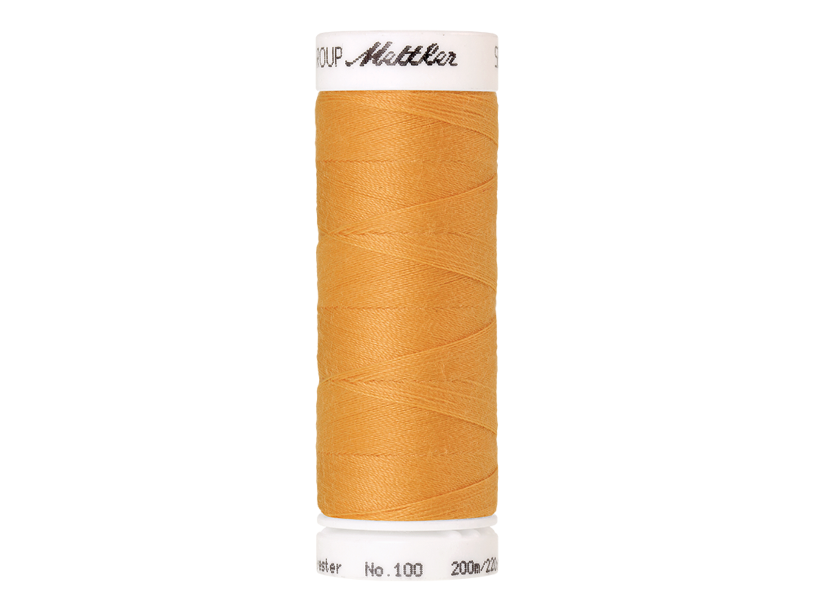 🧵  SERALON® - Allesnähergarn - 200 m • Weiß – Gelb – Orange - Nähgarn