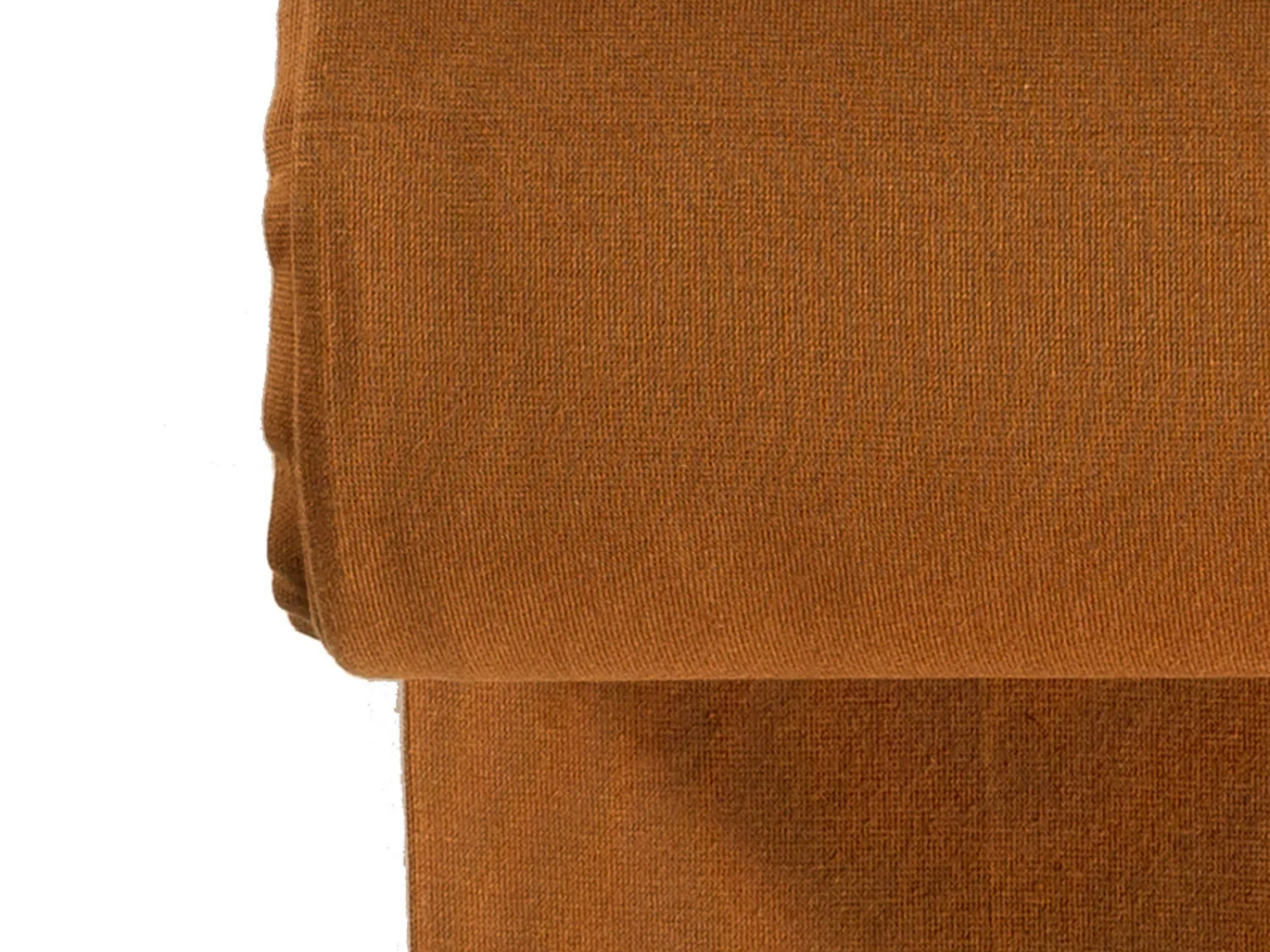 Glattes Bündchen Stoff im Schlauch