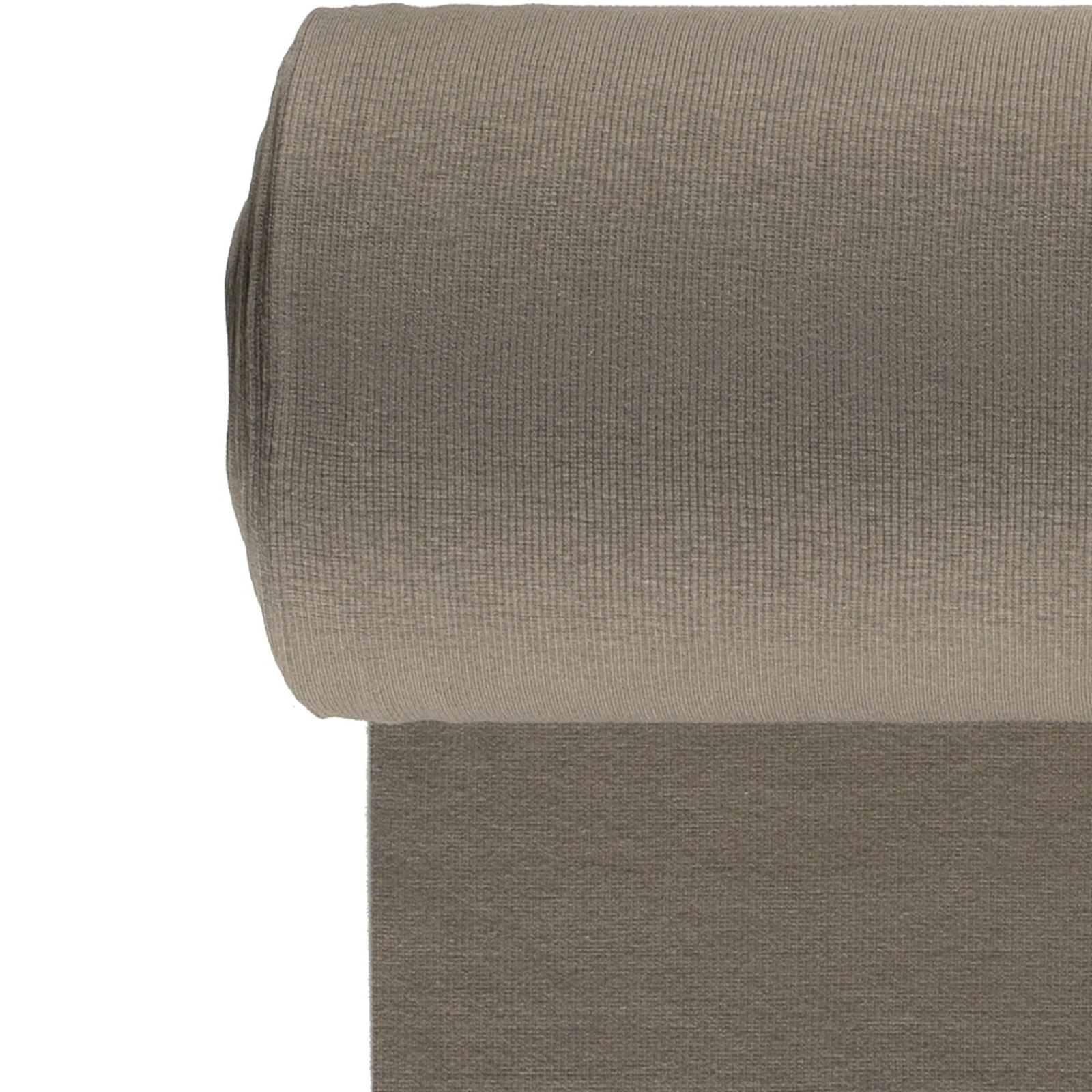 Ribbündchen Stoff im Schlauch