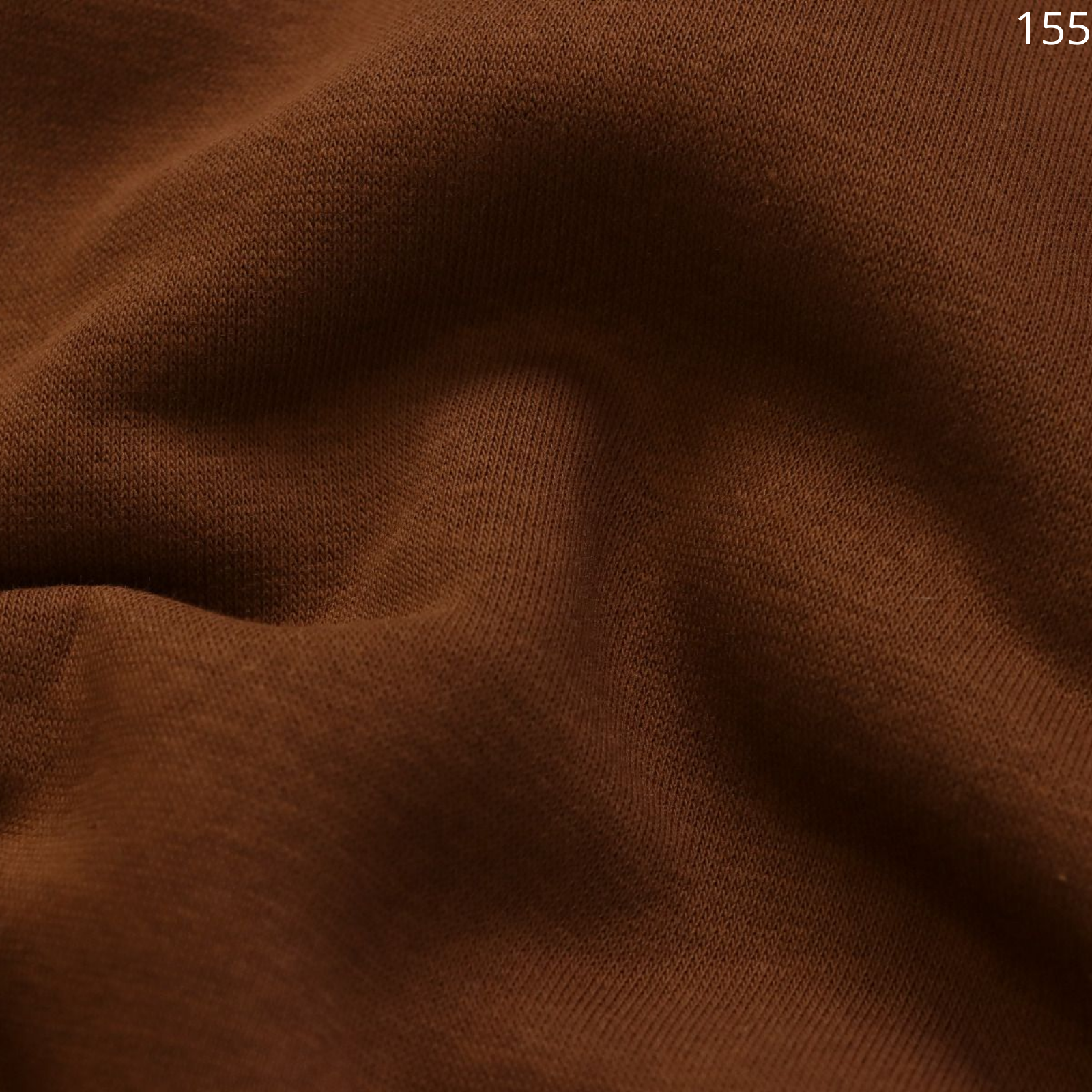 Angerauter Sweat Stoff - uni