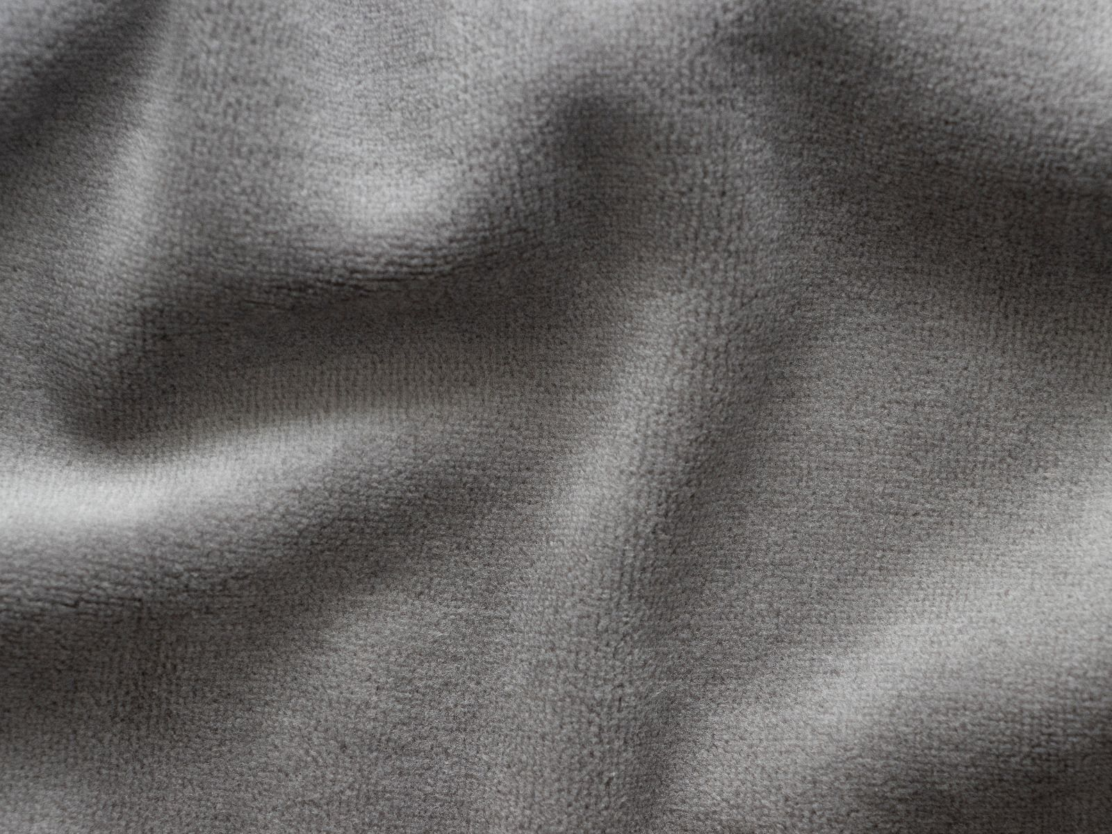 Nicki velours Stoff uni/melange