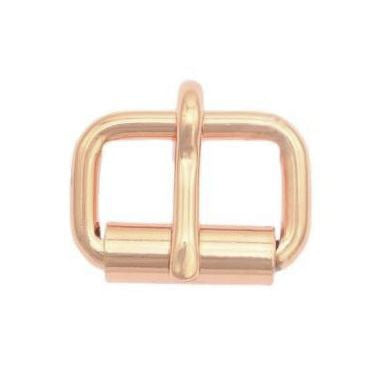 Rollschnalle Metall 1 Stück - roségold