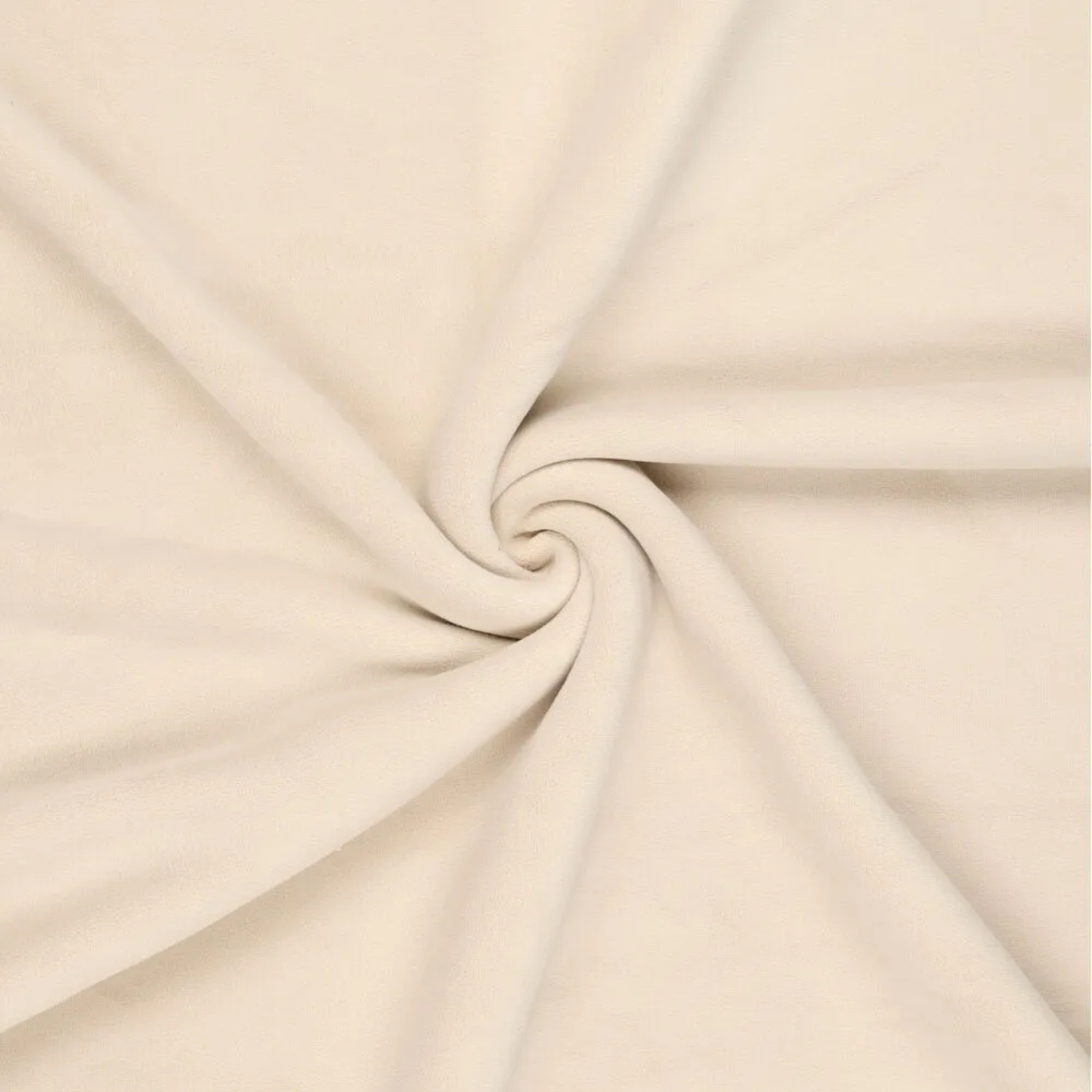 Double Stretch Sport Fleece Stoff- uni