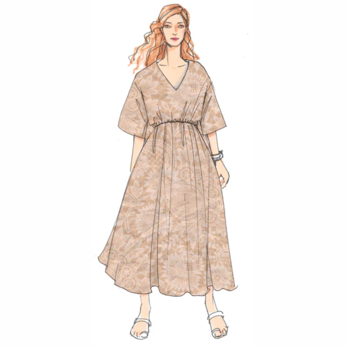 Papierschnittmuster Sommerkleid Jill