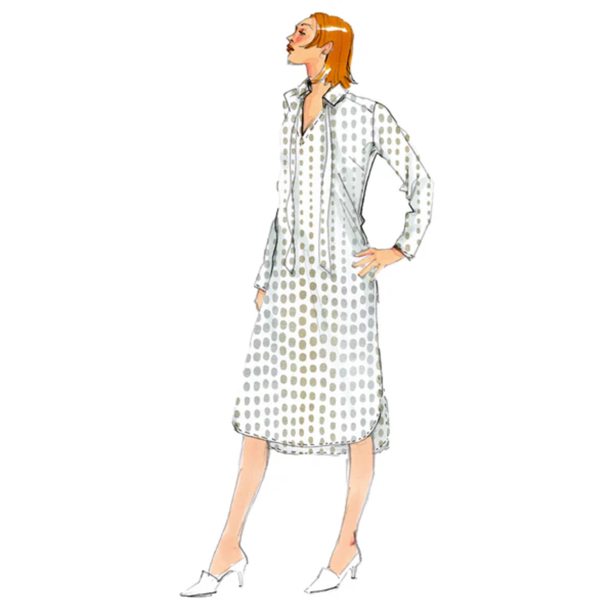 Papierschnittmuster Kleid Zadie