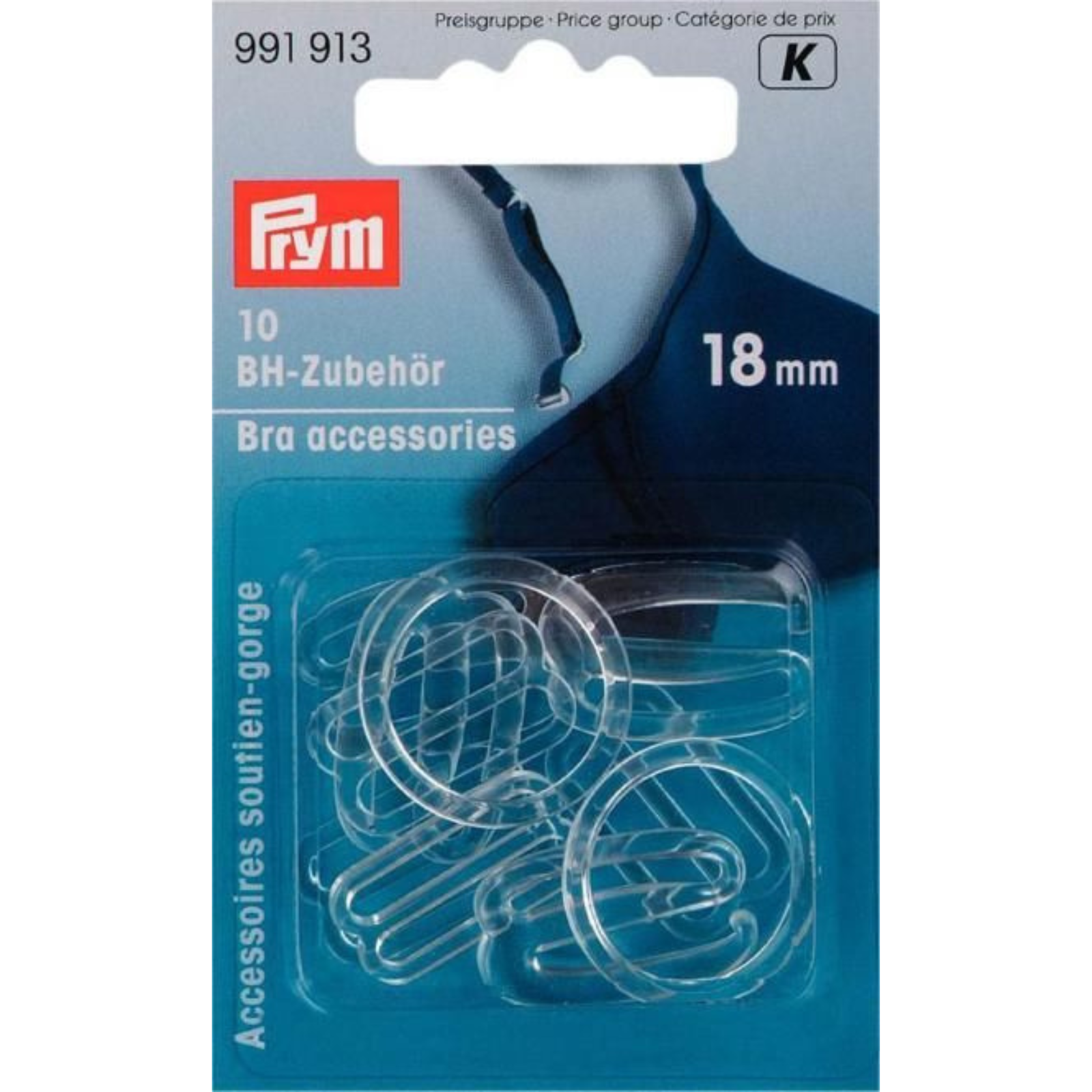 Prym 10 BH-Zubehör  - transparent