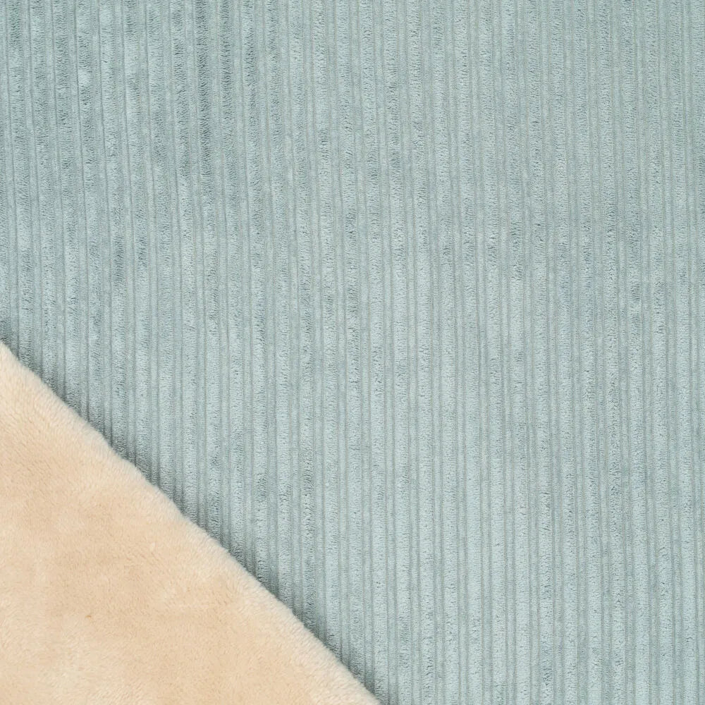 Breitcord mit flauschiger Fellabseite - uni