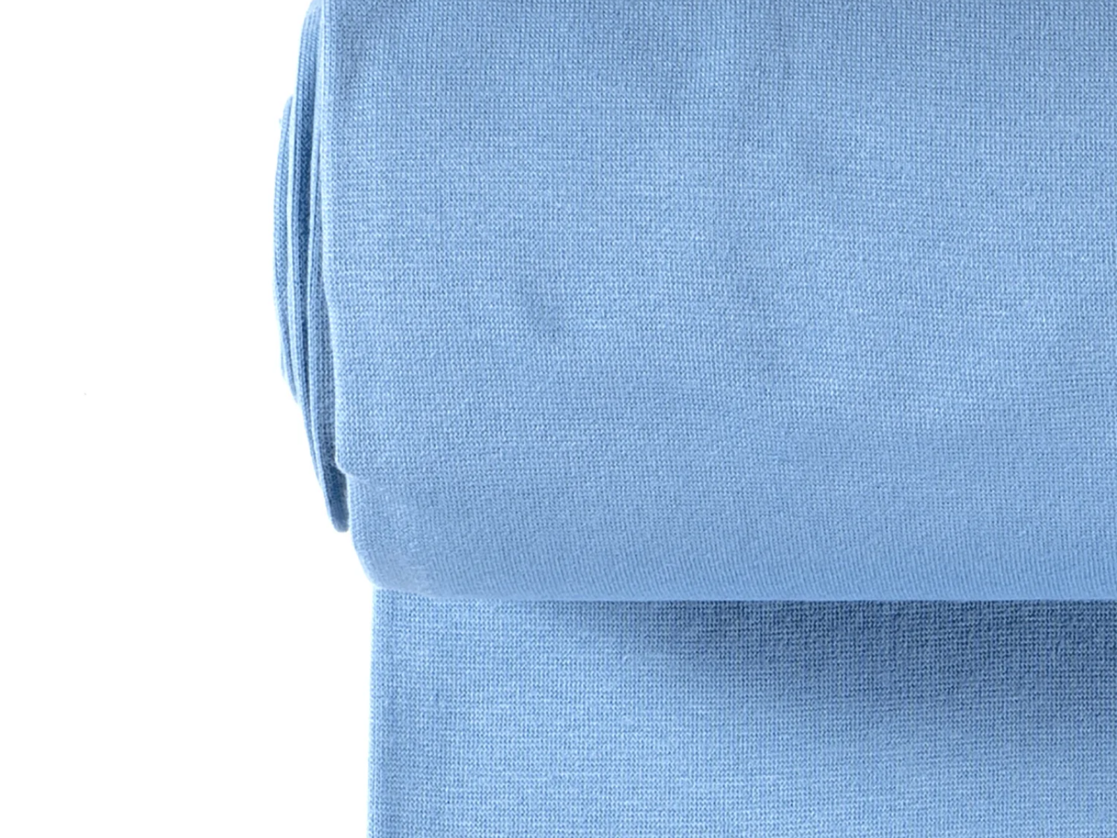 Glattes Bündchen Stoff im Schlauch