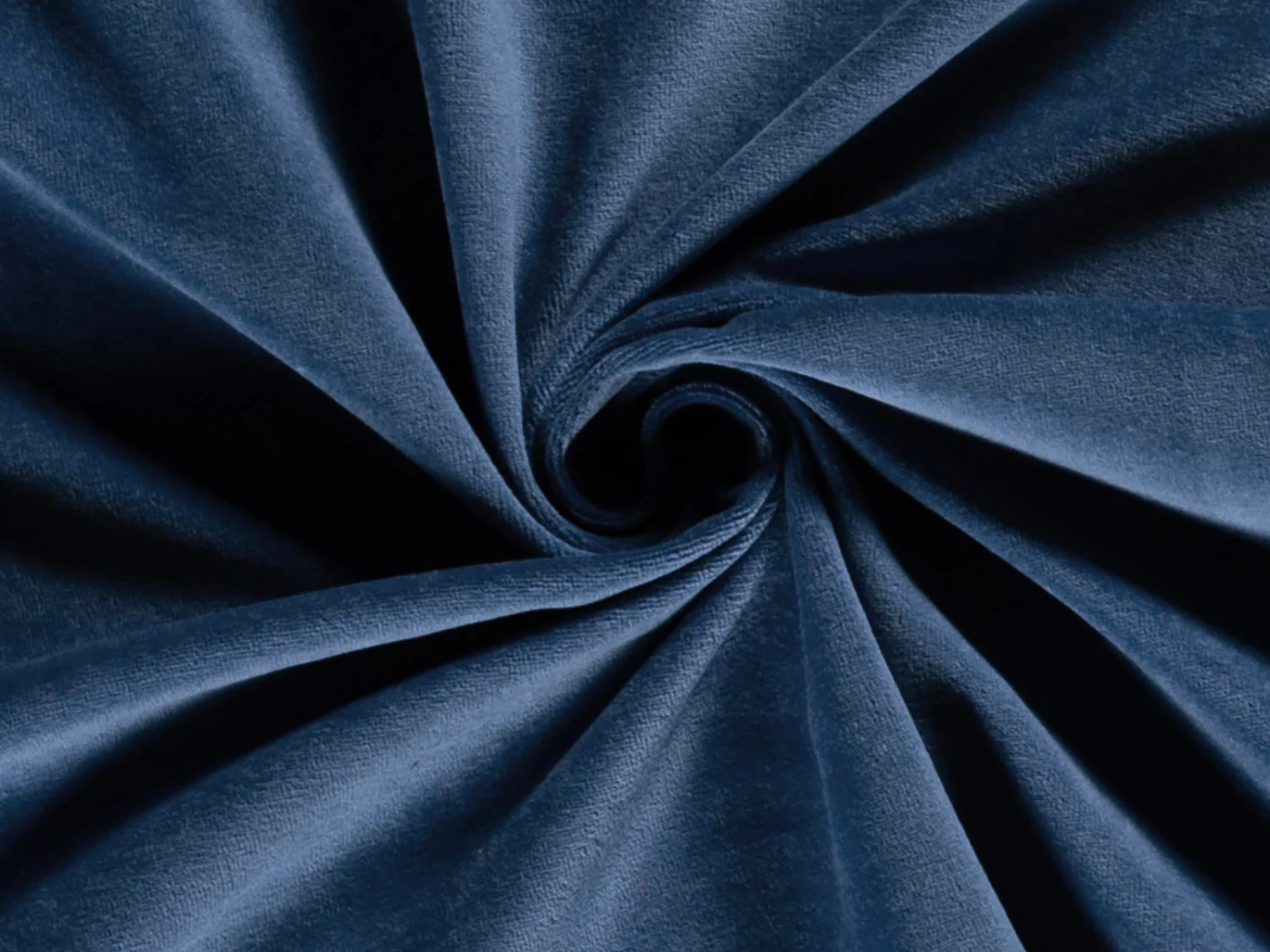 Nicki velours Stoff uni/melange