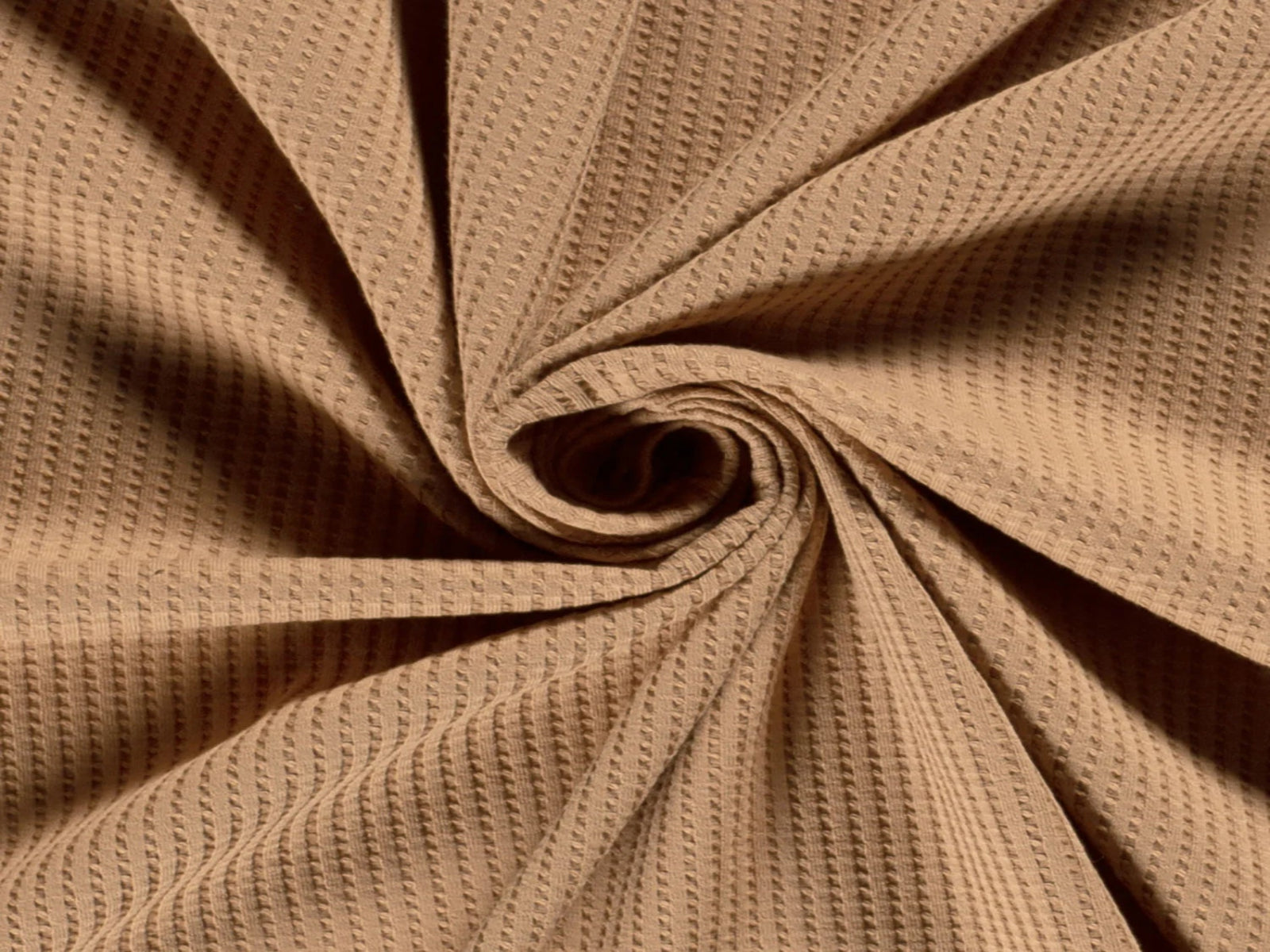 Leichter Waffeljersey Stoff