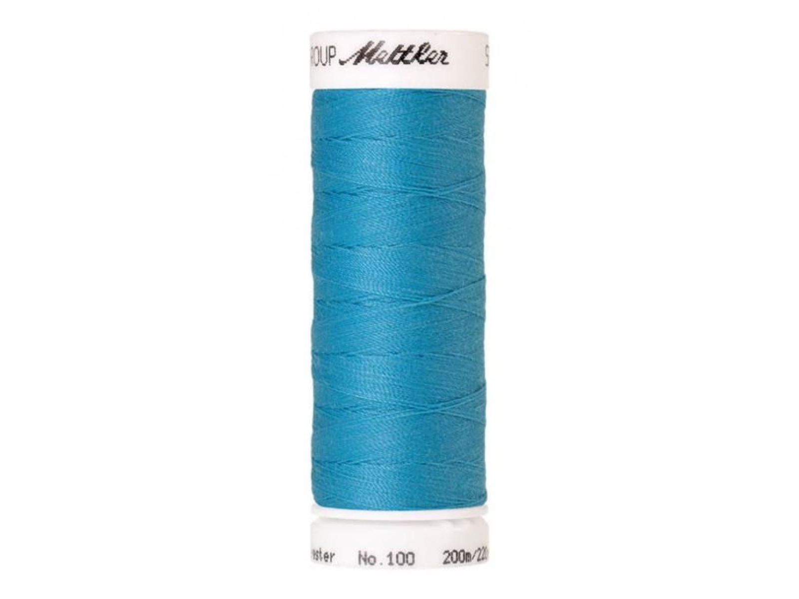 🧵  SERALON® - Allesnähergarn - 200 m • Hellblau – Türkis – Smaragd - Nähgarn