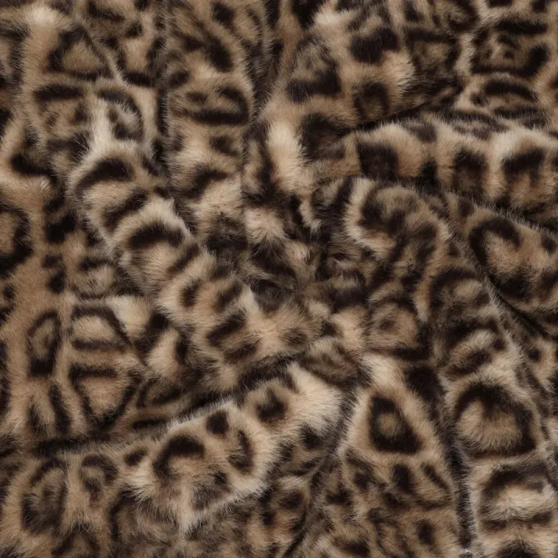 Fellimitat Stoff - Leo Animalprint