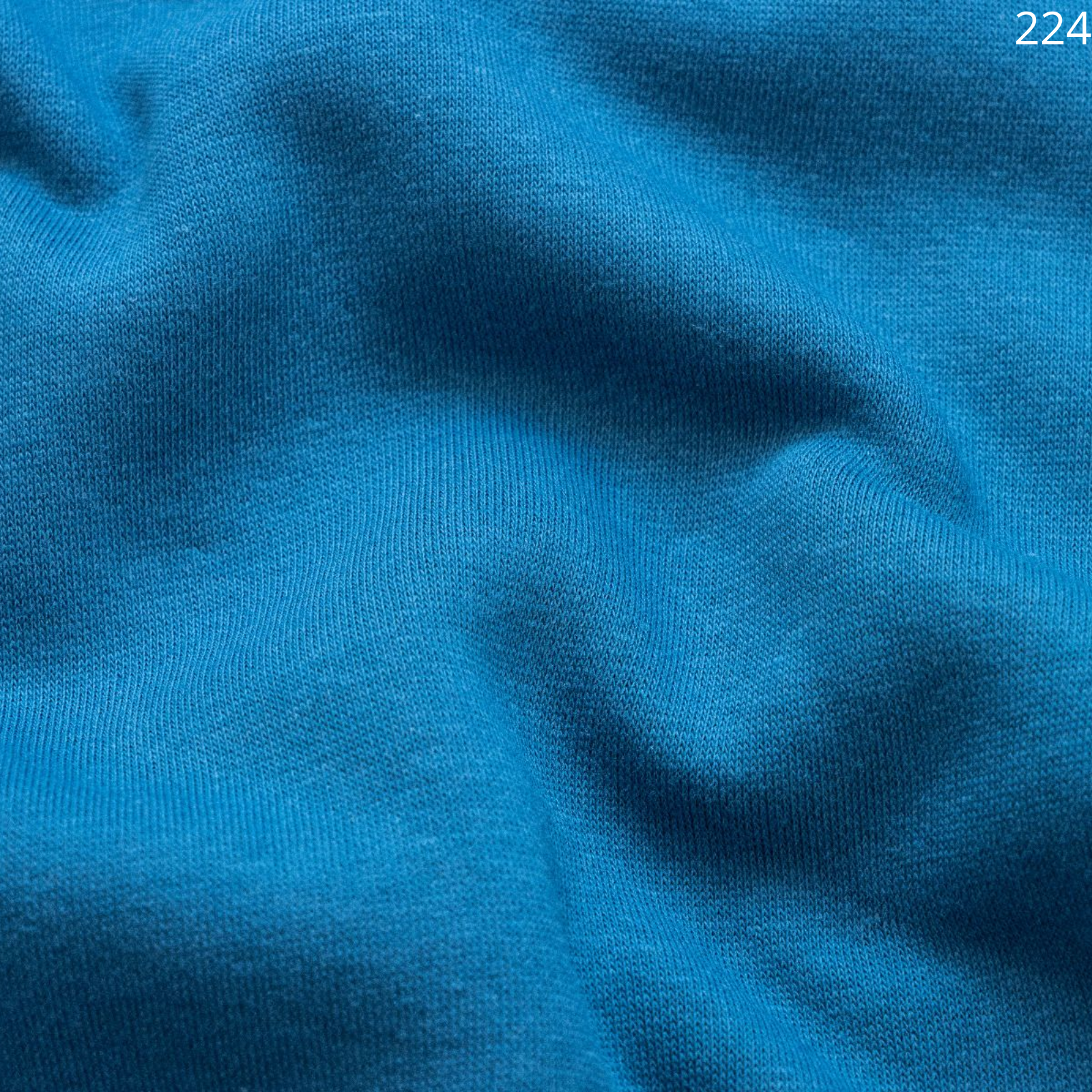 Angerauter Sweat Stoff - uni