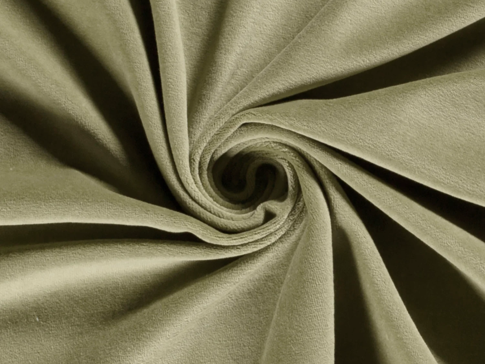 Nicki velours Stoff uni/melange