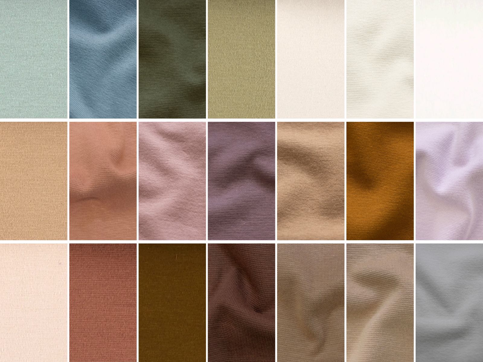 Glattes Bündchen Stoff im Schlauch -uni