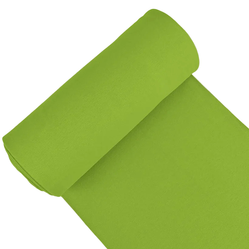 Glattes Bündchen im Schlauch - uni