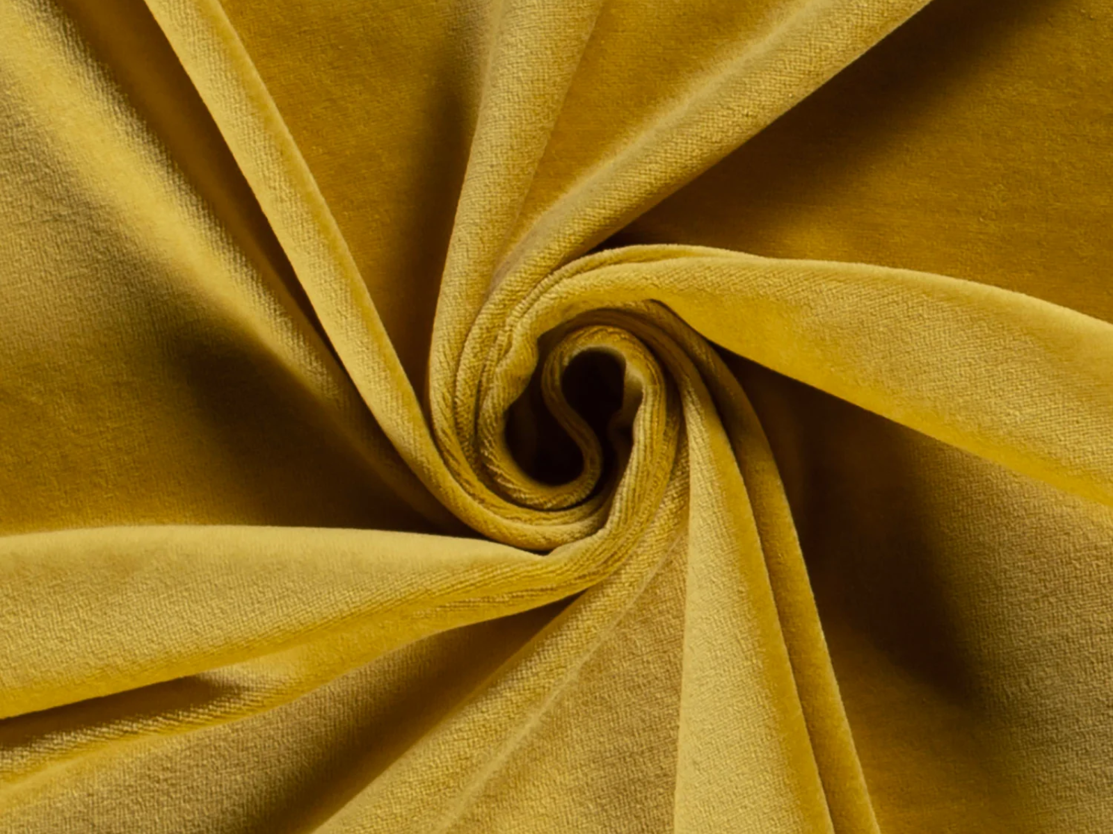 Nicki velours Stoff uni/melange