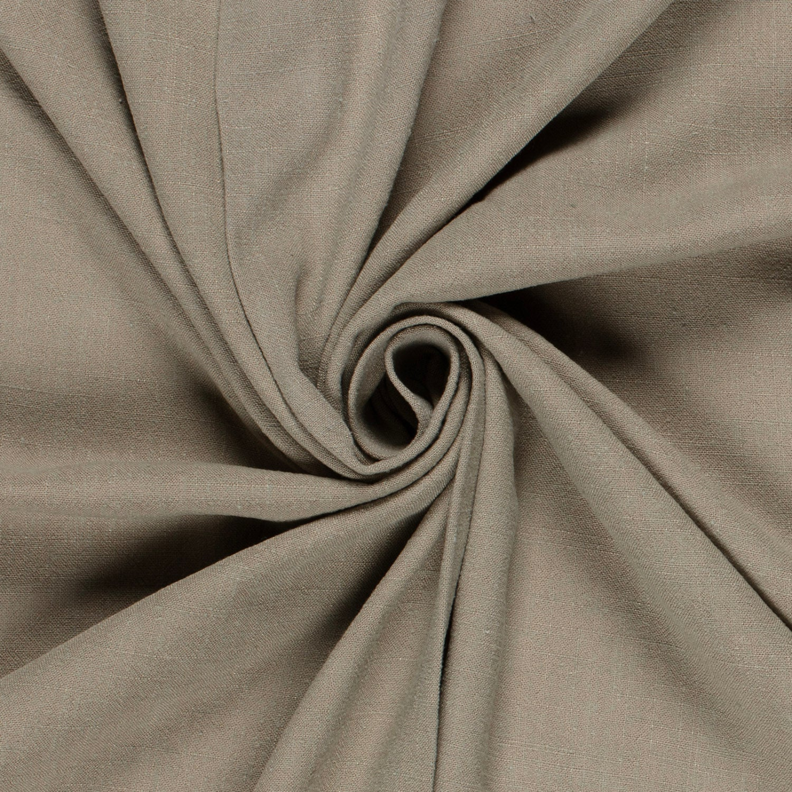 Webware Viskose Stoff - Leinen Slub - uni