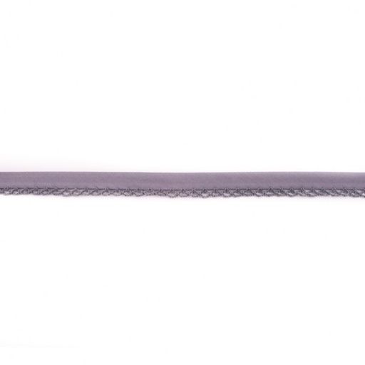 Einfassband Popeline ca. 15 mm mit Spitzenborde - uni