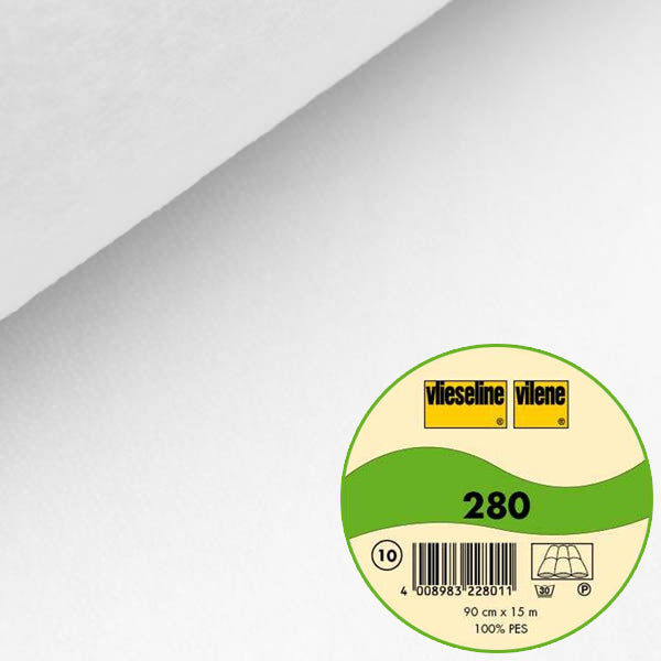 Volumenvlies 280 Vlieseline zum Einnähen 90 cm breit