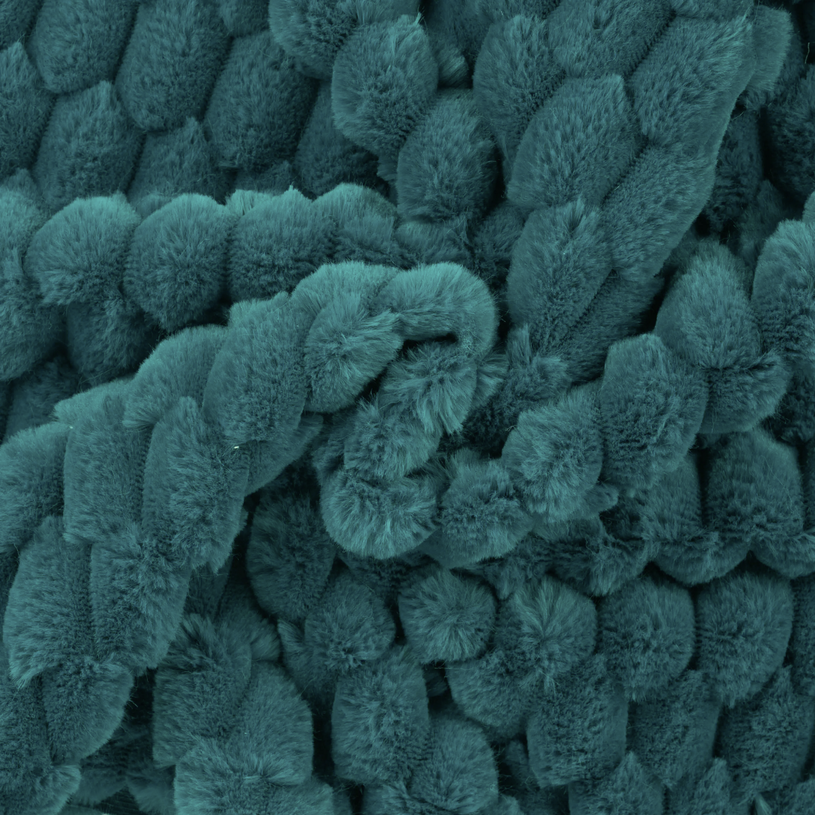 Fellimitat Stoff - Wabenmuster