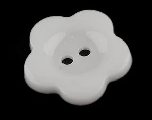 Knopf blumenförmig Größe 36