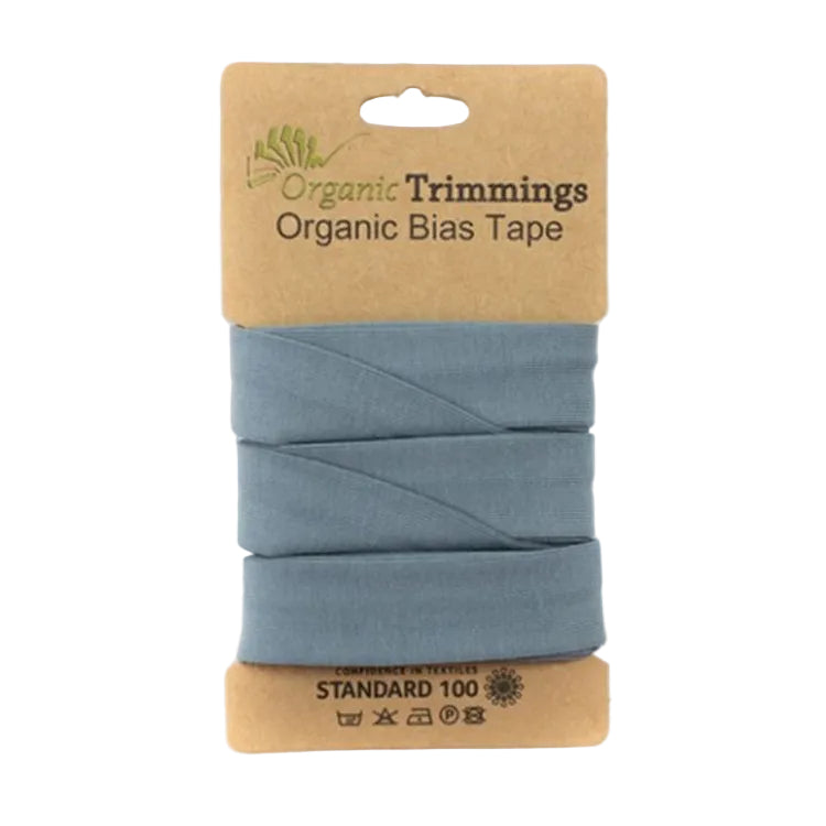 Organic Jersey Schrägband gefalzt 20 mm - 3m Coupon