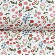 Jersey - Blumenwiese - Wollweiß