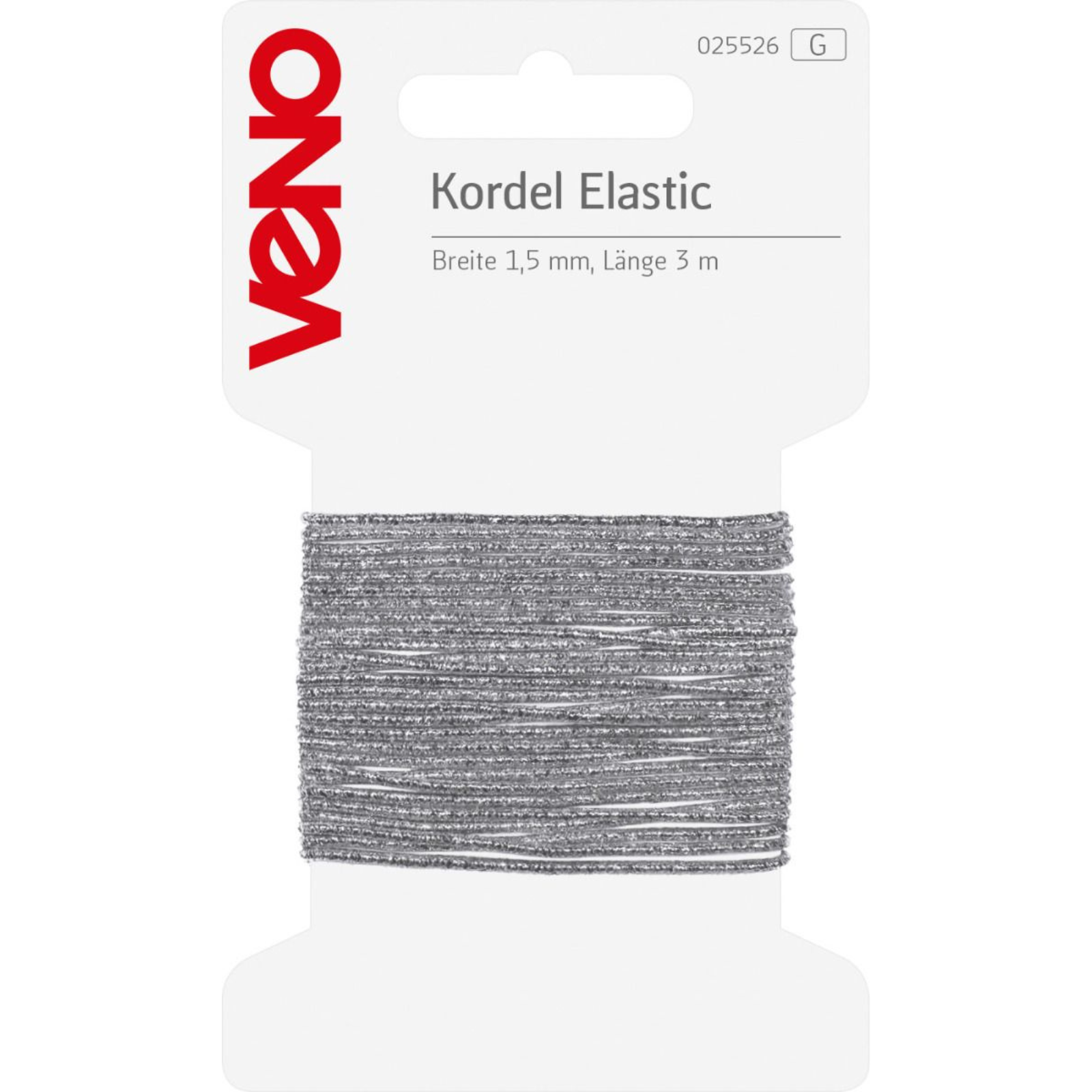 Elastic Kordel SB 1,5mm x 3m Coupon