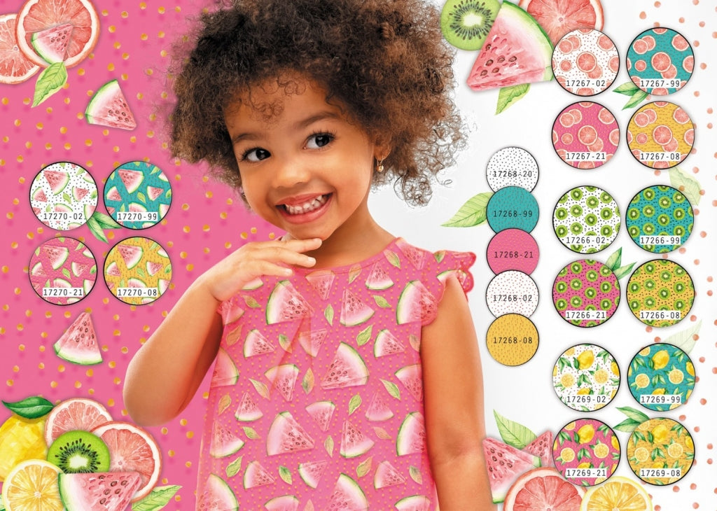 Jersey Digitalprint Stenzo - unregelmäßige mini Punkte - ocker