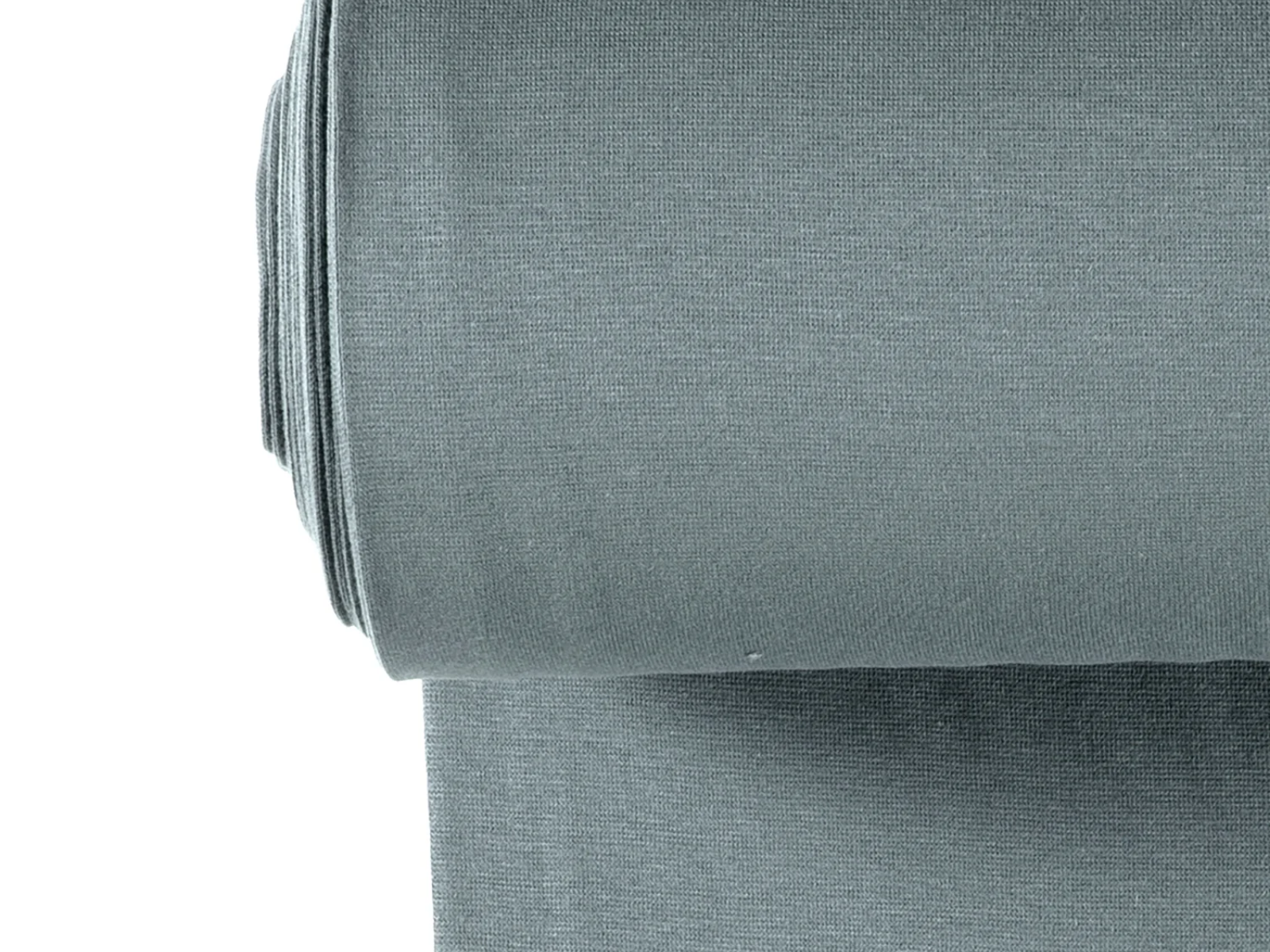 Glattes Bündchen Stoff im Schlauch