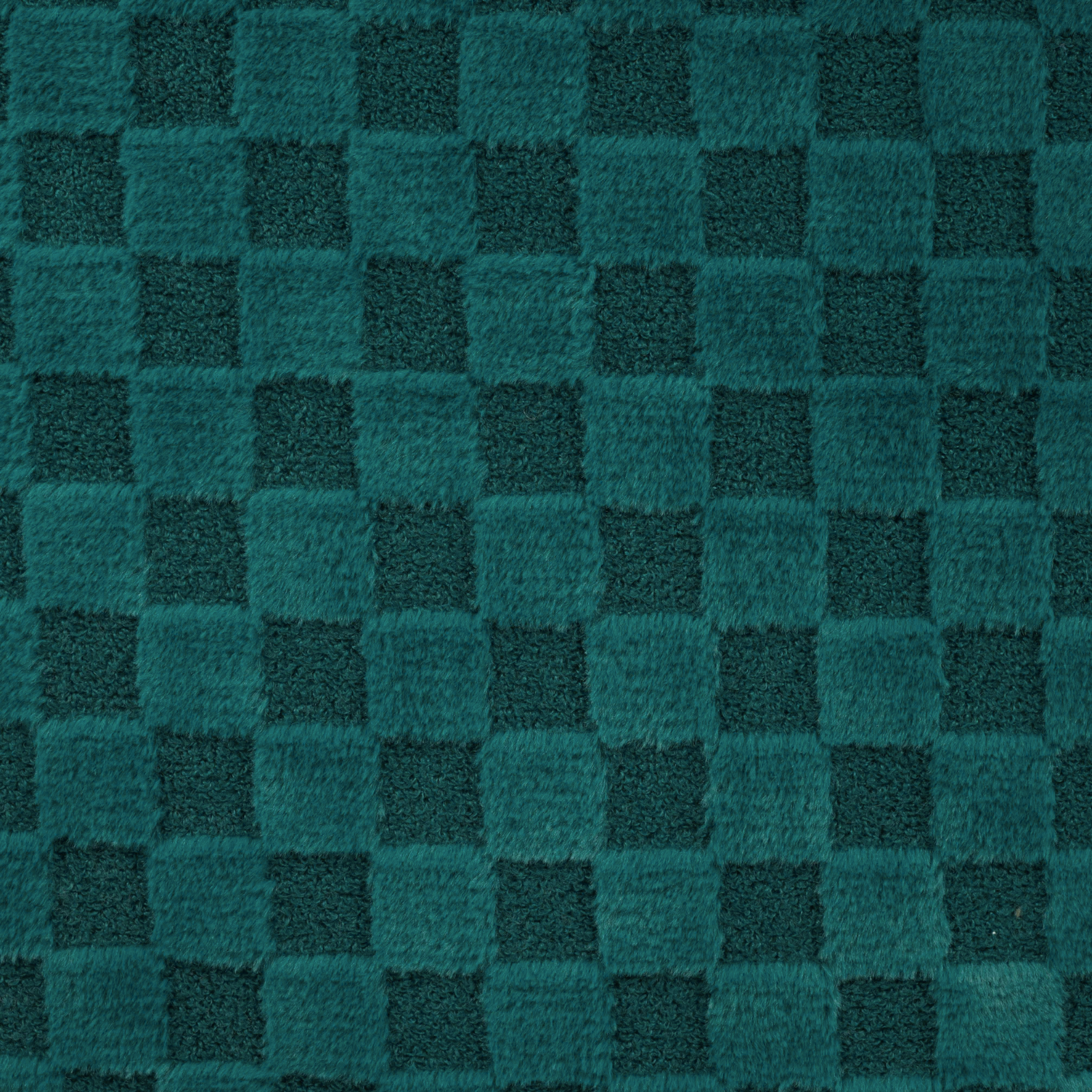 Fellimitat Bouclé Stoff - Karomuster